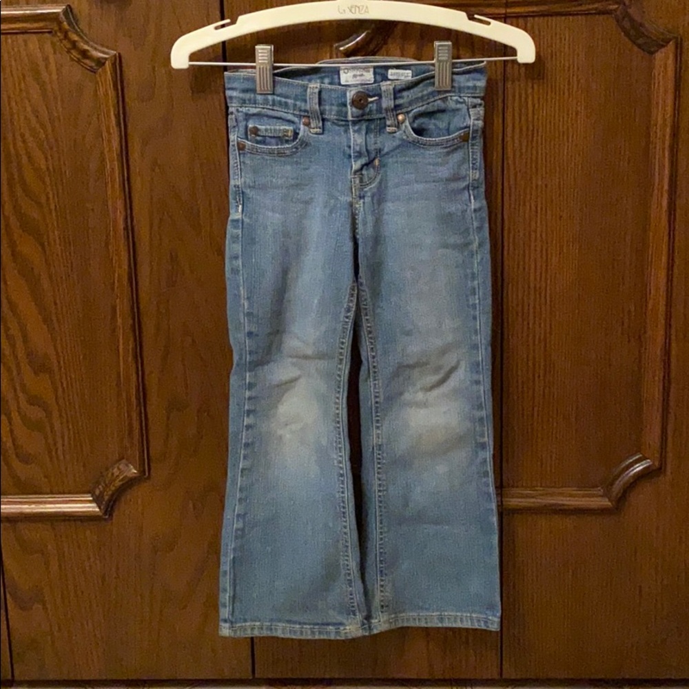 Girls boot cut jeans size 5